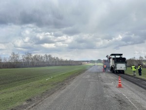 В Тамбовской области продолжают обновлять участок дороги «Тамбов – Пенза» – Рассказово – Уварово – Мучкапский